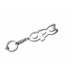  Брелок STEEL для ключей Opel OPC 2004-2014 (Awa, steel-opc-LOG)