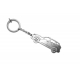  Брелок STEEL для ключей Peugeot 2008 II 2019+ (Awa, steel-peu-2008-2)
