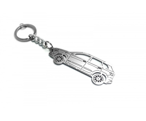  Брелок STEEL для ключей Skoda Karoq 2018+ (Awa, steel-sk-KAROQ)