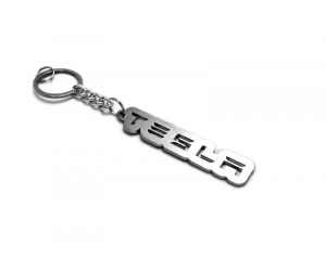  Брелок STEEL для ключей Tesla (Awa, steel-tesla-LOGO)