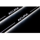  Накладки на пороги (Static, перед., с Led подсветкой) для Acura RLX 2013+ (OPdesign, DHLS-STA-AC-RLX)