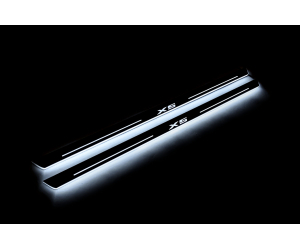  Накладки на пороги (Static, перед., с Led подсветкой) для Bmw X5 (E53) 1999-2006 (OPdesign, DHLS-STA-BM-E53)