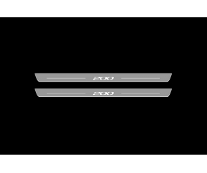  Накладки на пороги (Static, перед., с Led подсветкой) для Chrysler 200 II 2015-2017 (OPdesign, DHLS-STA-CHR-200-2-200)