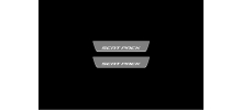  Накладки на пороги (Static, зад., с Led подсветкой) для Dodge Charger 2011+ (OPdesign, DHLS-STA-DOD-CHER11-Z-SACT)