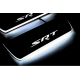  Накладки на пороги (Static, зад., с Led подсветкой, SRT) для Dodge Durango III 2011+ (OPdesign, DHLS-STA-DO-DUR-3-Z-SRT)