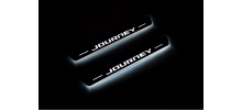  Накладки на пороги (Static, перед., с Led подсветкой) для Dodge Journey 2009+ (OPdesign, DHLS-STA-DOD-JOUR)