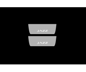  Накладки на пороги (Static, зад., с Led подсветкой) для Honda Jazz V 2020+ (OPdesign, DHLS-STA-HD-JA5-Z)