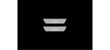  Накладки на пороги (Static, зад., с Led подсветкой) для Hyundai i20 I 2009-2014 (OPdesign, DHLS-STA-HYU-i20-1Z)