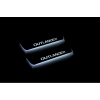  Накладки на пороги (Static, зад., с Led подсветкой) для Mitsubishi Outlander III 2012+ (OPdesign, DHLS-STA-MIT-OUT3-Z)