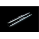  Накладки на пороги (Static, перед., с Led подсветкой) для Nissan Qashqai II 2014+ (OPdesign, DHLS-STA-NISS-QASH-2)
