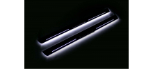  Накладки на пороги (Static, с Led подсветкой) для Toyota Rav4 III 2005-2013 (OPdesign, DHLS-STA-TO-RA4-3)