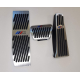  Накладки на педали (M-Performance) (АКПП) BMW 3-series, 5-series, 6-series, 7-series (KAI, ORIG021)