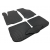  КОВРИКИ В САЛОН (EVA, ЧЁРНЫЕ, 5ШТ) ДЛЯ VOLKSWAGEN BORA/GOLF IV 1997-2005 (AVTM, BLCEV1657)