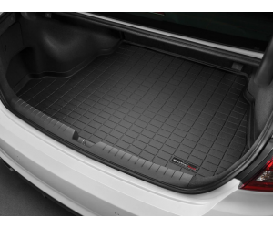  Коврик в багажник (черный) для Audi Q5 2018+ (Weathertech, 401056)