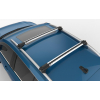  Поперечины на рейлинги (Turtle Air1, сер., с ключем, 2шт.) для Chevrolet D-Max (RT85) Double Cab 2016-2019 (Can-Otomotiv, MC01001-9494S)