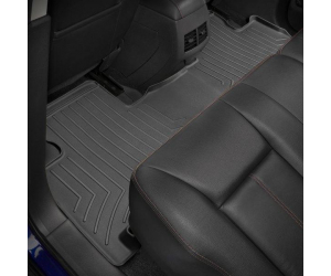  Коврик в салон (с бортиком, задние, черные, эл. cидения) для Ford Edge 2006-2015 (Weathertech, 441102)