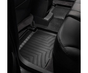  Коврик в салон (с бортиком, задние, черные) для Land Rover Defender 2 (7 мест) 2020+ (Weathertech, 4416293)
