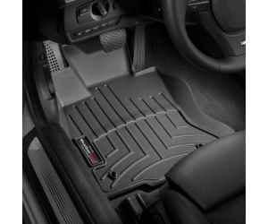  Коврик в салон (с бортиком, передние, черные) для Bmw 6-series (F13) Xdrive 2011+ (Weathertech, 445081)