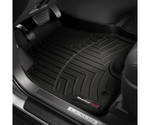 Коврик в салон (с бортиком, передние, черные) для Lexus IS 2wd/RC 2013+ (Weathertech, 446241)