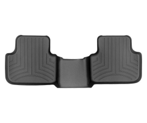  Коврик в салон (с бортиком, задние, черные, без креплений) для Audi Q7/Q8 2015+ (Weathertech, 448875)