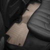  Коврик в салон (с бортиком, задние, бежевые) для Land Rover Evoque 2014-2018 (Weathertech, 454043)