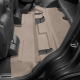  Коврик в салон (с бортиком, задние, бежевые, 3 ряд) для Cadillac Escalade 2015-2020 (Weathertech, 456075)