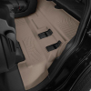  Коврик в салон (с бортиком, задние, бежевые, 3 ряд) для Cadillac Escalade Esv 2015-2020 (Weathertech, 456077)