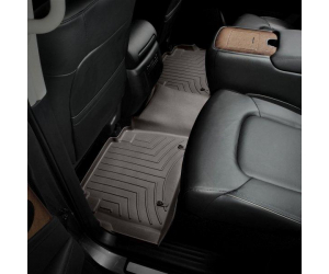  Коврик в салон (с бортиком, задние, какао) для Infiniti QX80/QX56 2014-2018 (Weathertech, 473362)