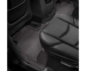  Коврик в салон (с бортиком, задние, какао) для Cadillac Escalade (5-6 мест) 2015-2020 (Weathertech, 476952)