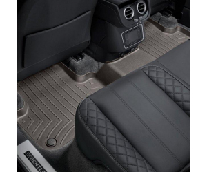  Коврик в салон (с бортиком, задние, какао) для Bentley Bentayga 2016+ (Weathertech, 478874)