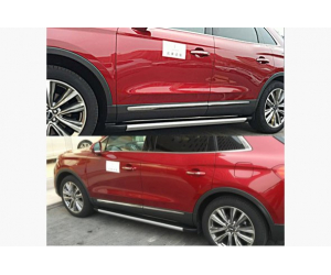  Боковые пороги (Oem-V1) для Lincoln MKX 2015+ (Cixtai, cxk-lk02-1001)