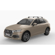  Поперечины на рейлинги (Turtle Air2, сер., с ключем, 2шт.) для Mercedes GLC-class (X253) Suv 2016+ (Can-Otomotiv, MC02001-8690S)