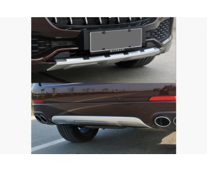  Комплект накладок на передний и задний бампер для Maserati Levante 2011+ (Cixtai, cxk-ms01-1001/02)