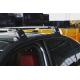  Поперечины на гладкую крышу (Turtle Air3, сер., с ключем, 2шт.) для Fiat Doblo 2 Van 2010+ (Can-Otomotiv, MC03001-0606S)