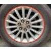  Защита колесных литых дисков автомобиля от сколов (Красный) (KAI, RDC08TRM)