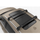  Поперечины на рейлинги (Turtle Air2, черн., с ключем, 2шт.) для Ford Edge Suv 2015+ (Can-Otomotiv, MC02001-9498B)