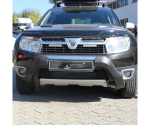  Накладка на передний бампер для Renault/Dacia Duster 2008-2018 (EuroCap, 2020od001g)