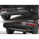  Комплект накладок на передний и задний бампер для Porsche Cayenne 2015-2017 (Niken, por01-1005/1006)