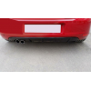  Накладка на задний бампер (диффузор) для Volkswagen Golf 7 2012+ (Niken, mel028)