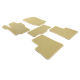  Коврики в салон (EVA, бежевые, 5 шт) для Toyota Camry (V50) 2011-2017 (Avtm, BGEV1613)