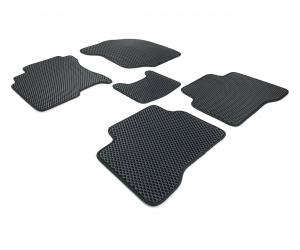  Коврики в салон (EVA, чёрные, 5шт) для Nissan X-Trail (T30) 2001-2007 (Avtm, BLCEV1432)