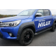  Расширители колесных арок (Pocket style) для Toyota Hilux 2015+ (EGR, FF239380)