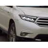  Передняя альтернативная оптика (с Дхо, Full Led) для Toyota Highlander (XU40) 2012+ (Junyan, ZHTYHL12FL)