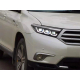  Передняя альтернативная оптика (с Дхо, Full Led) для Toyota Highlander (XU40) 2012+ (Junyan, ZHTYHL12FL)