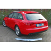   Накладка на задний бампер (нерж.) для Audi A4 Avant 2009+ (Omsa Prime, 1110095)