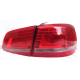  Задняя светодиодная оптика (задние фонари, LED) для Volkswagen Passat (B7) 2011-2017 (Junyan, TC04-09-002-003)