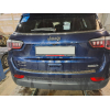   Накладка на задний бампер (нерж., 1 шт.) для Jeep Compass 2016+ (Carmos, 6455435)