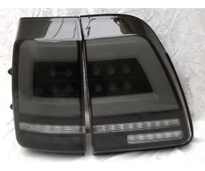  Задняя светодиодная оптика (задние фонари, LED) для Lexus LX470 1998-2007/Toyota Land Cruiser LC100 1998+ (JUNYAN, CZTYLC100TLB)