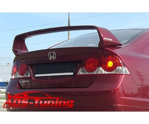  Задний спойлер на крышку багажника "Mugen-Style" для Honda Civic 4d (AD-Tuning, HC3MS)