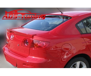  Задний спойлер на крышку багажника "сабля" для Mazda 3 2003- (AD-Tuning, M33SB)